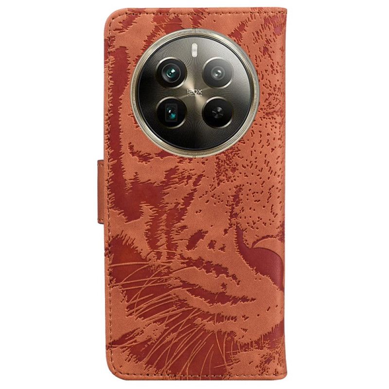 Flip Cover Realme 12 Pro / 12 Pro Plus Tiger Fodspor