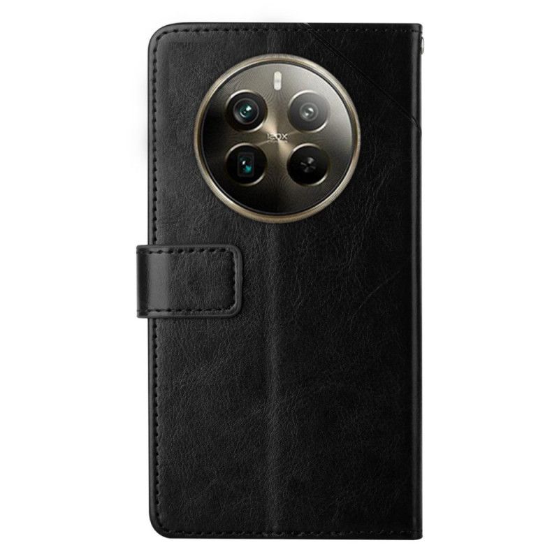 Læder Cover Realme 12 Pro / 12 Pro Plus Y-remdesign