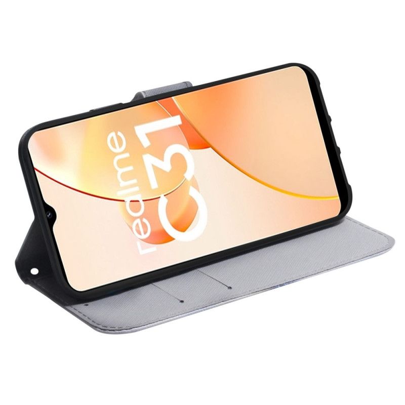 Flip Cover Realme C31 Løvehoved