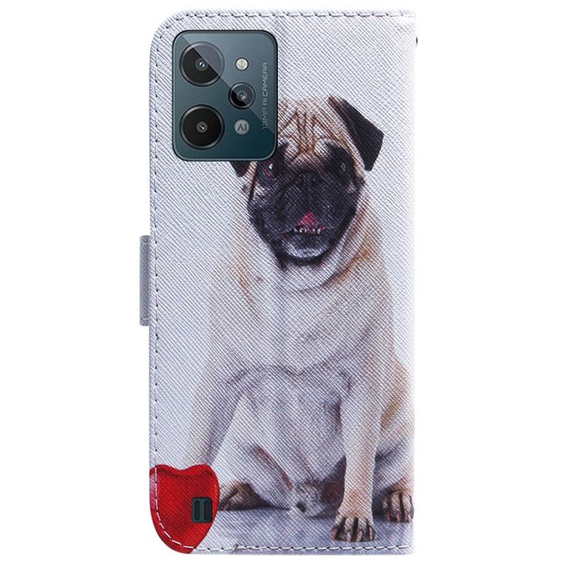 Flip Cover Realme C31 Pug