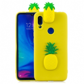 Cover Xiaomi Redmi Note 7 3d Ananas