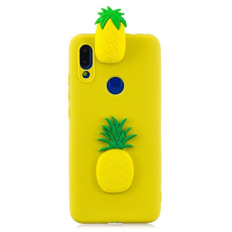 Cover Xiaomi Redmi Note 7 3d Ananas