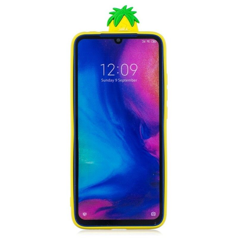 Cover Xiaomi Redmi Note 7 3d Ananas