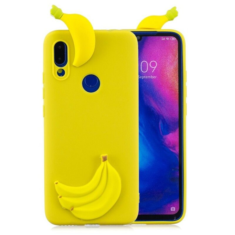 Cover Xiaomi Redmi Note 7 3d Banan