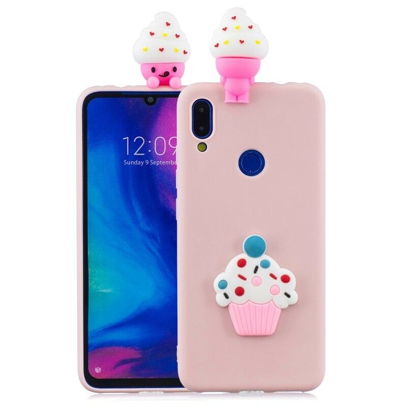 Cover Xiaomi Redmi Note 7 3d Cup Cake