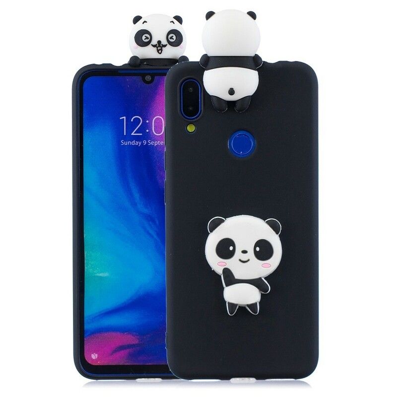 Cover Xiaomi Redmi Note 7 3d Min Panda