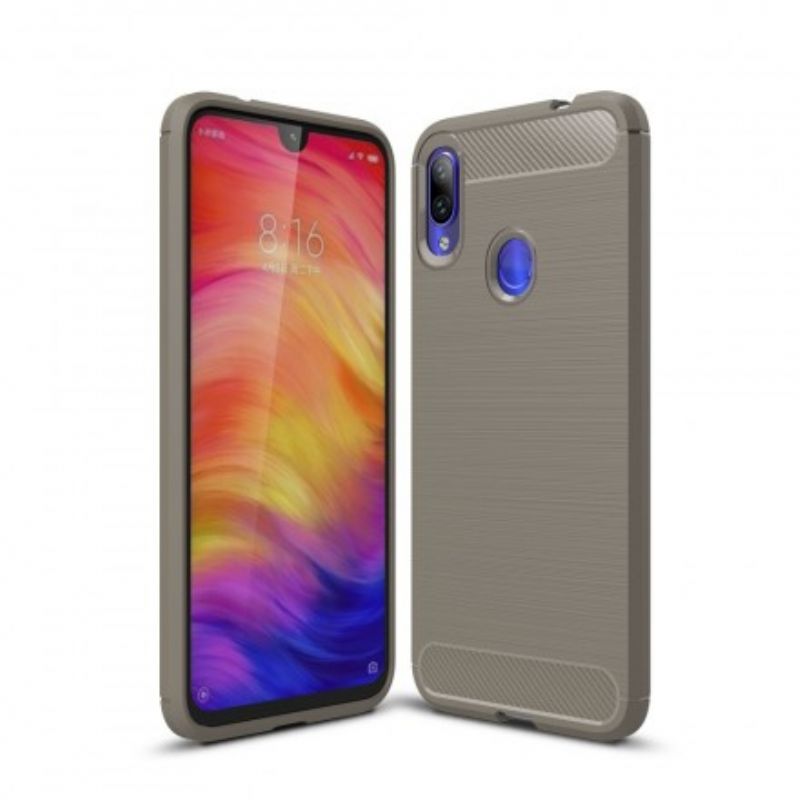 Cover Xiaomi Redmi Note 7 Børstet Kulfiber