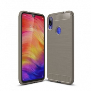 Cover Xiaomi Redmi Note 7 Børstet Kulfiber