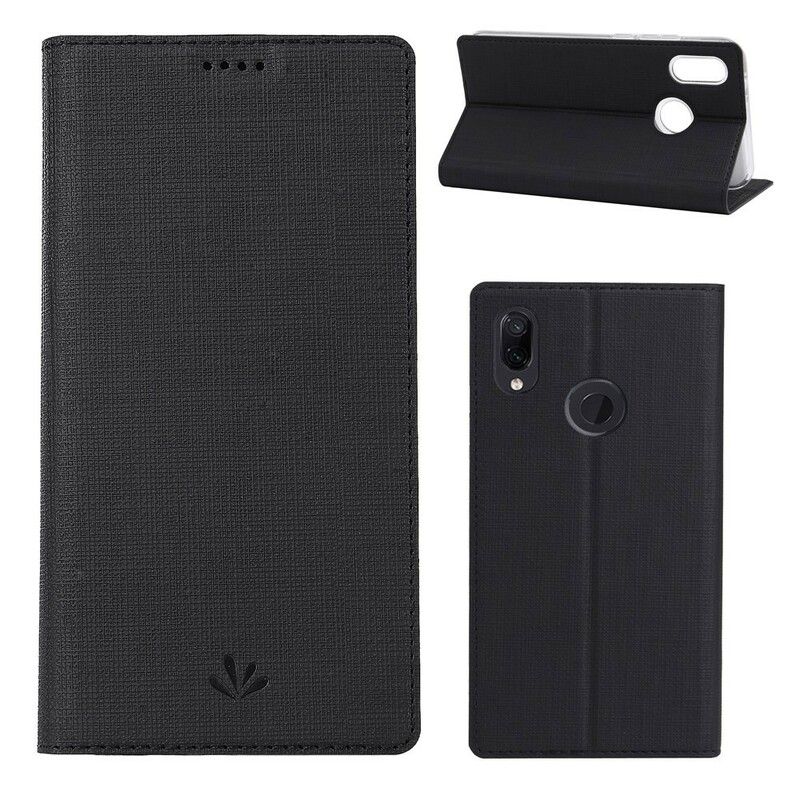 Cover Xiaomi Redmi Note 7 Flip Cover Tekstureret