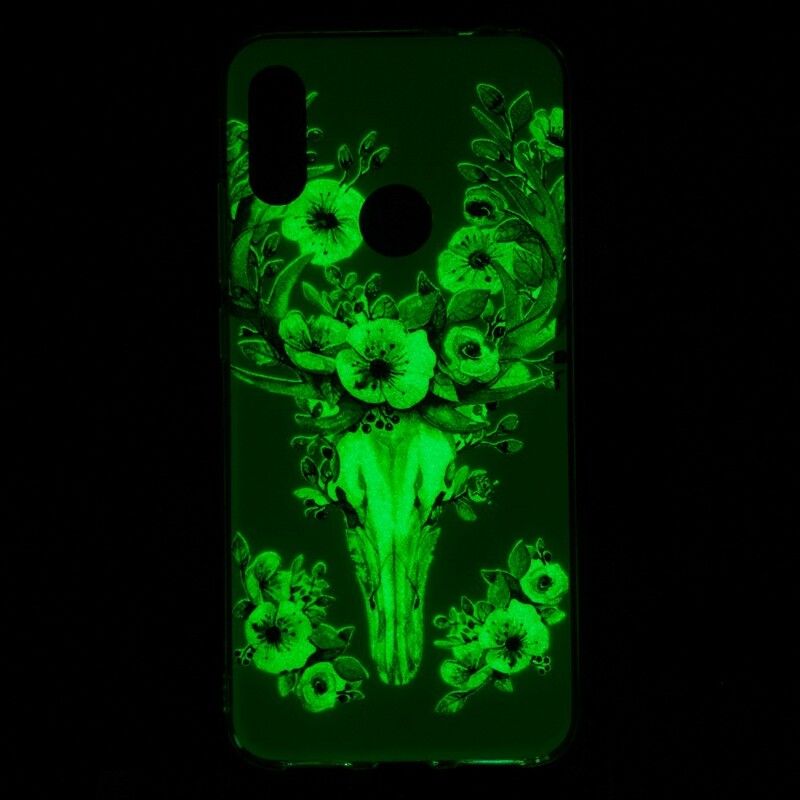 Cover Xiaomi Redmi Note 7 Fluorescerende Blomsterelg