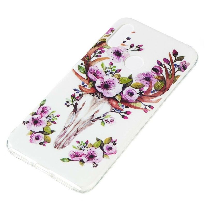 Cover Xiaomi Redmi Note 7 Fluorescerende Blomsterelg