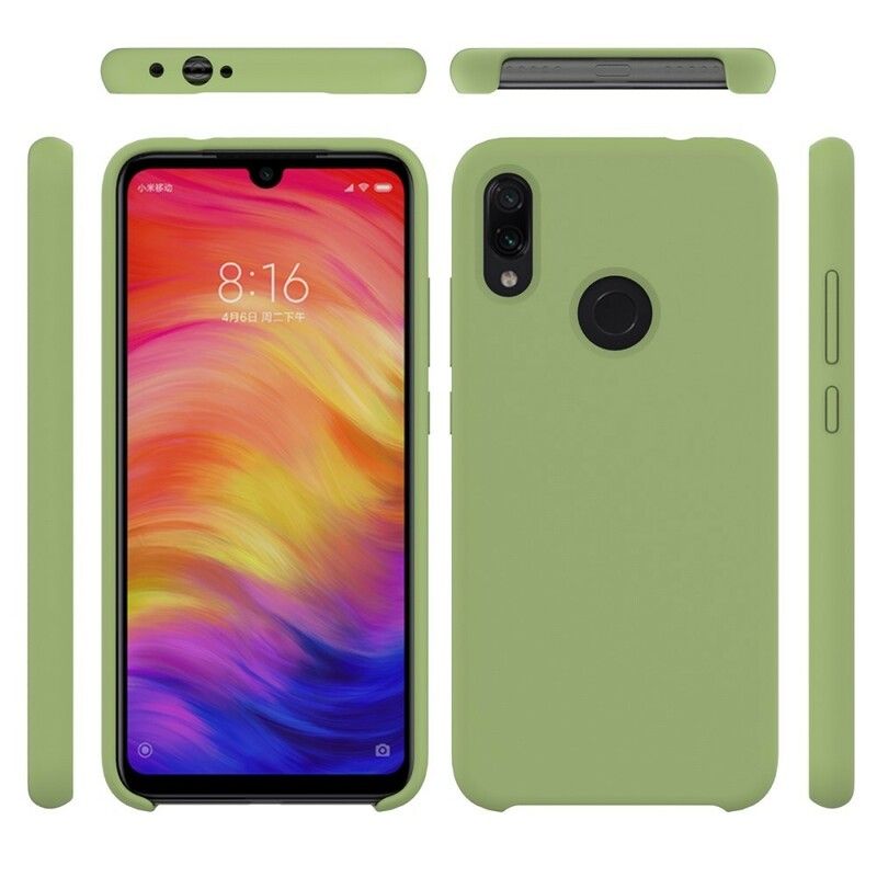 Cover Xiaomi Redmi Note 7 Silikonevæske