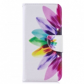 Flip Cover Xiaomi Redmi Note 7 Akvarelblomst