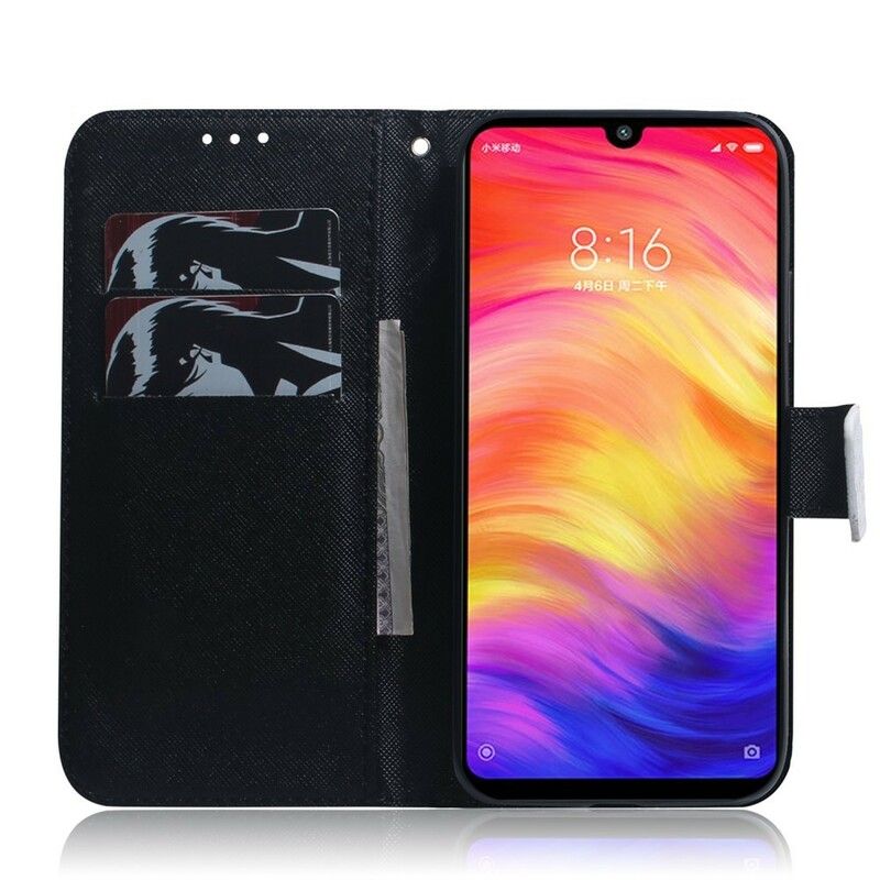 Flip Cover Xiaomi Redmi Note 7 Emoji-telefon