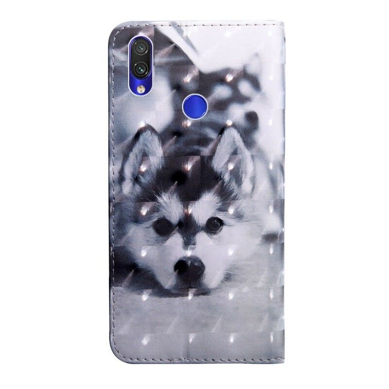 Flip Cover Xiaomi Redmi Note 7 Gustave The Dog