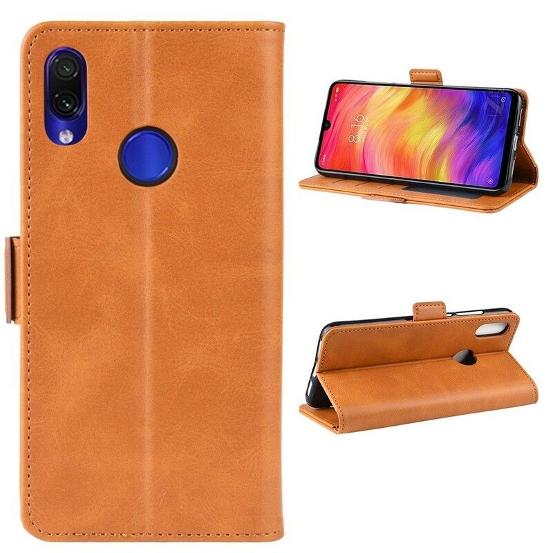 Flip Cover Xiaomi Redmi Note 7 Læder Cover Dobbeltklap