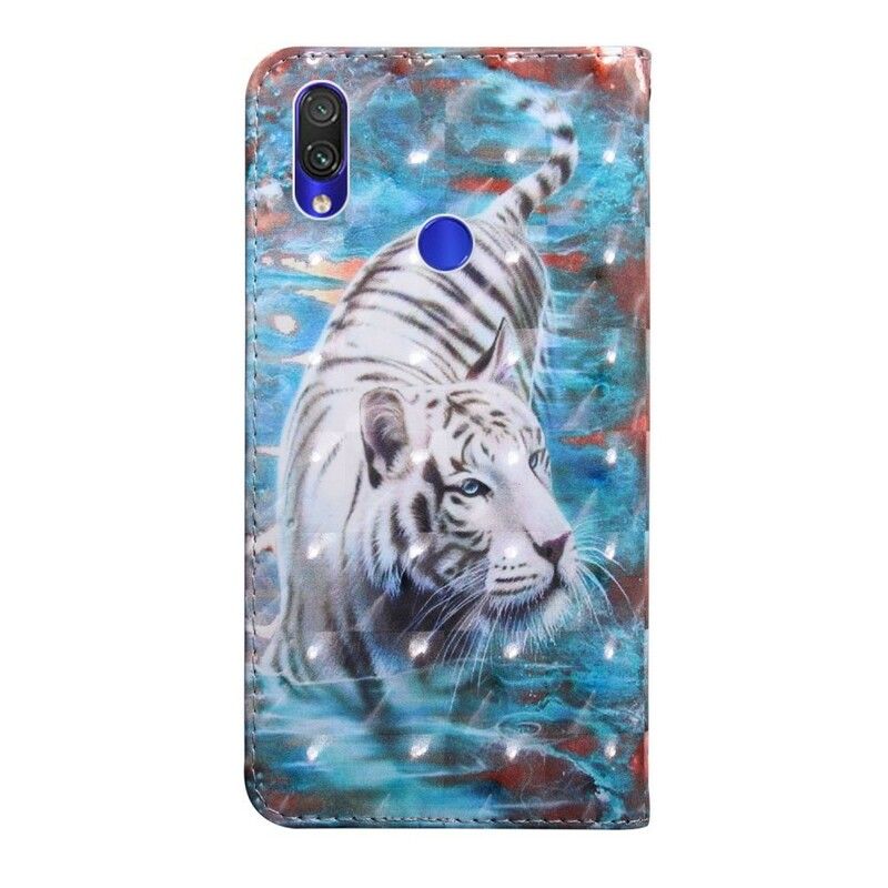 Flip Cover Xiaomi Redmi Note 7 Tiger Lucien