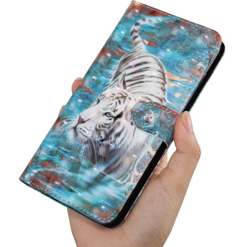 Flip Cover Xiaomi Redmi Note 7 Tiger Lucien