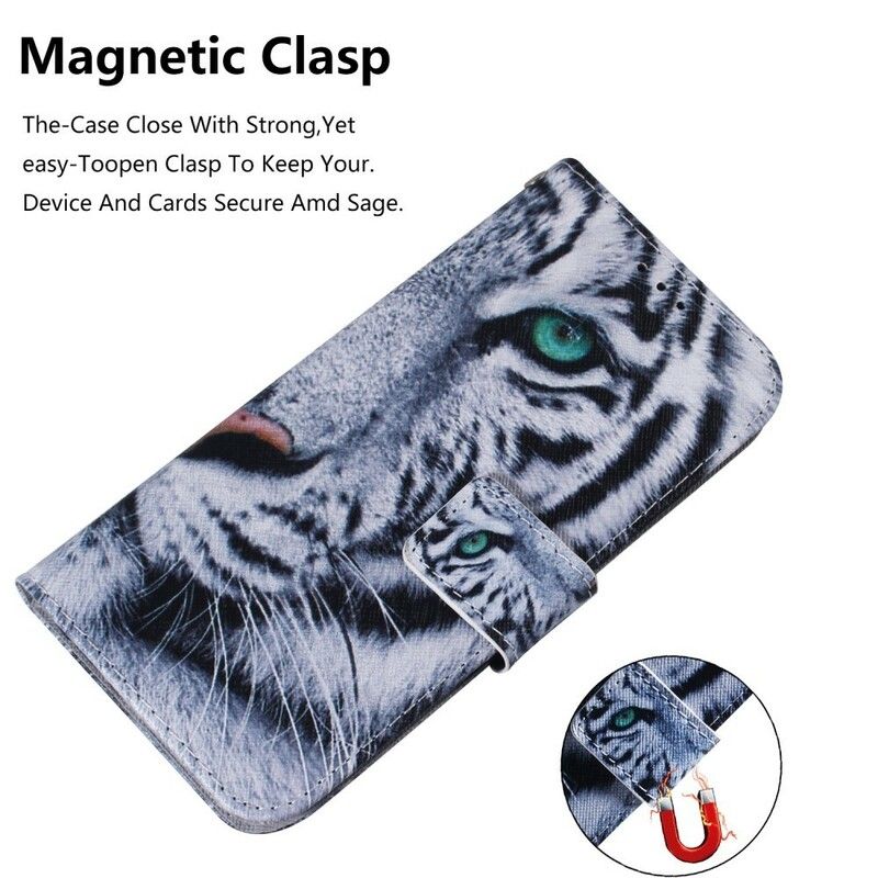 Flip Cover Xiaomi Redmi Note 7 Tigeransigt