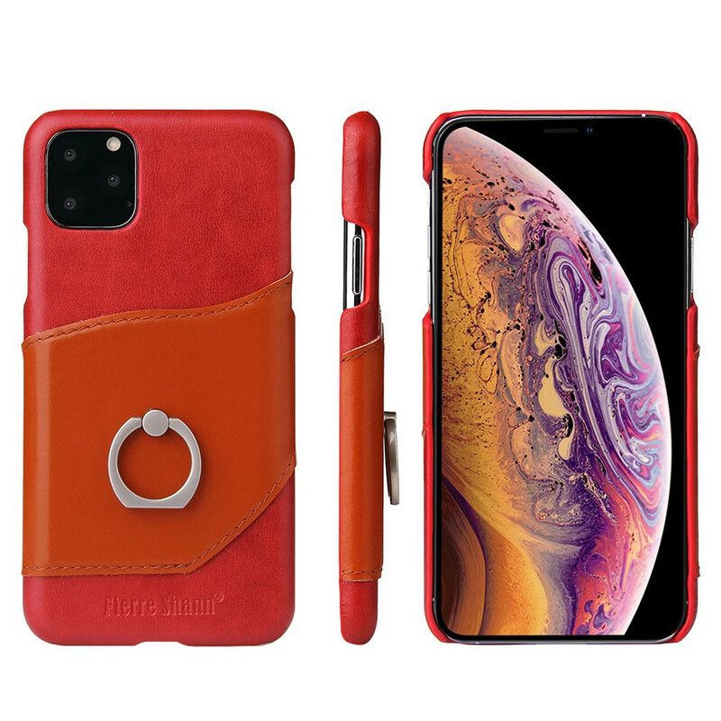 Cover iPhone 11 Pro Max Fierre Shann Kortholder Og Ringholder