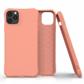 Cover iPhone 11 Pro Max Fleksibel Silikone Mat