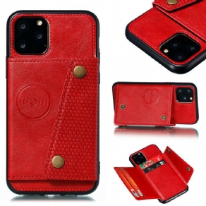 Cover iPhone 11 Pro Max Punge Etui Snap Tegnebog