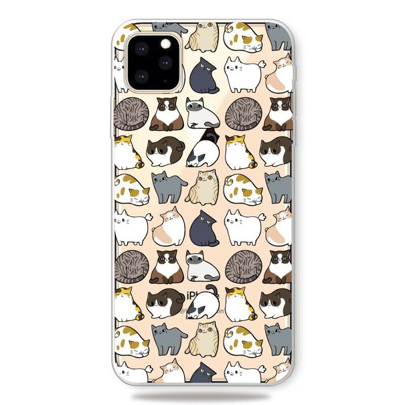 Cover iPhone 11 Pro Max Pro Top Cats