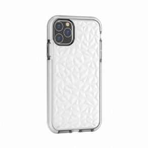 Cover iPhone 11 Pro Max Transparent Diamanttekstur