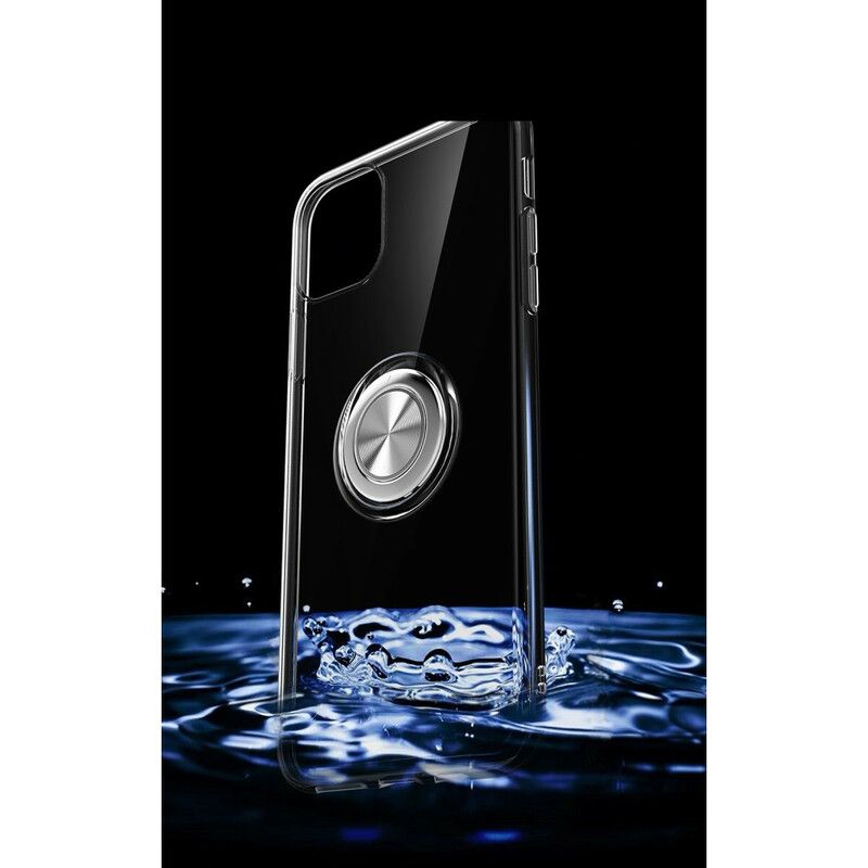 Cover iPhone 11 Pro Max Transparent Med Ring-support