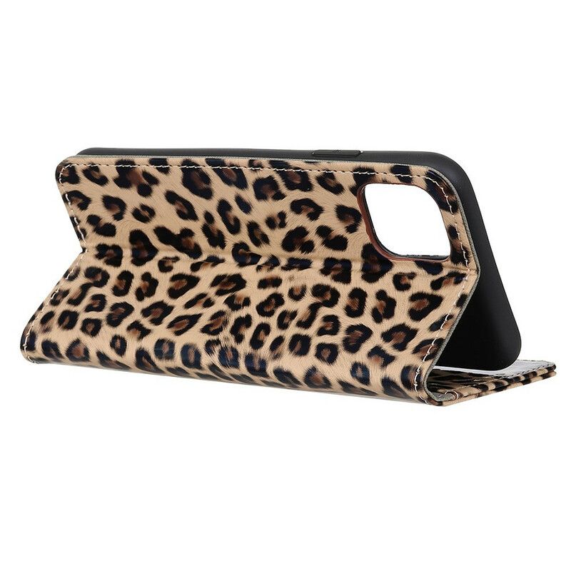 Flip Cover iPhone 11 Pro Max Leopard