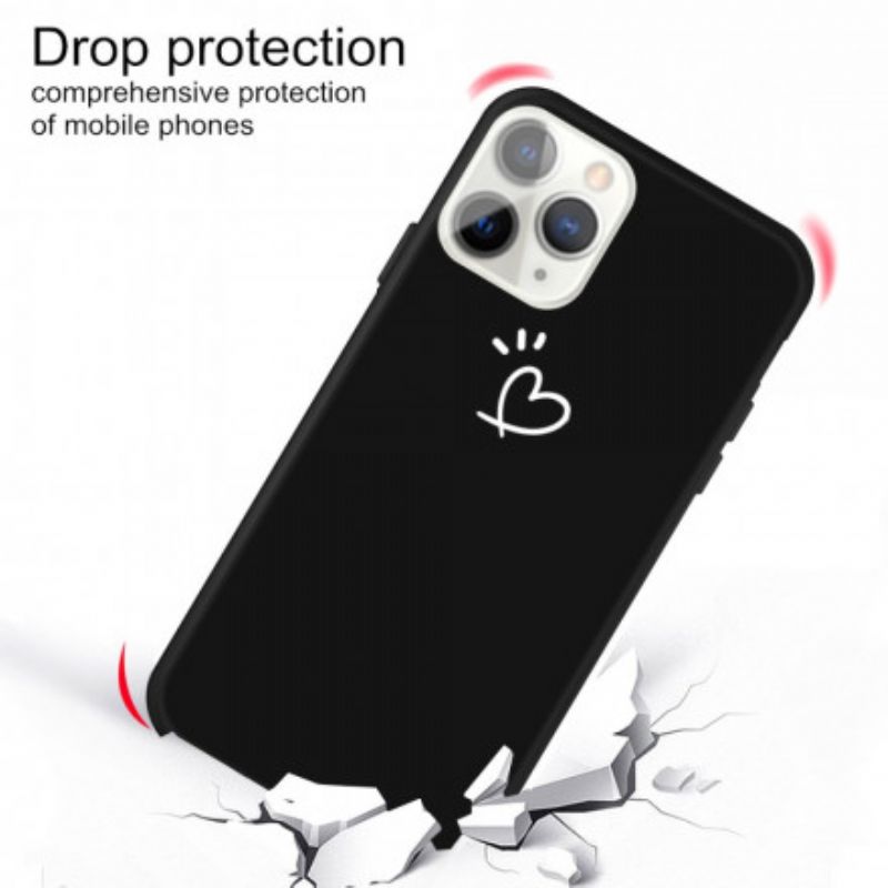 Mobilcover iPhone 11 Pro Max Beating Heart Silikone