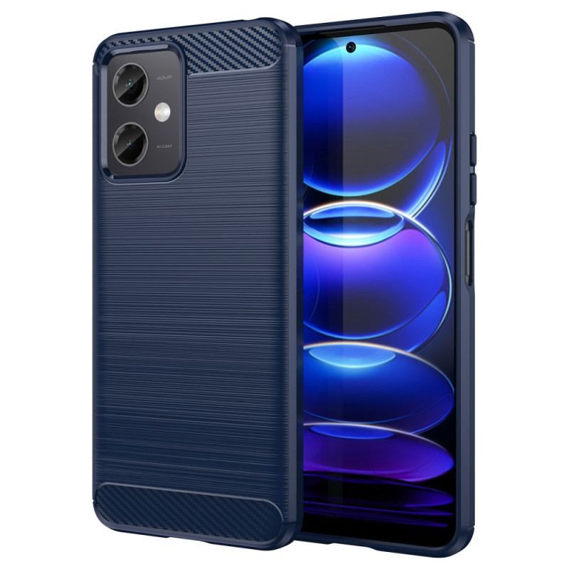 Cover Xiaomi Redmi Note 12 5G Børstet Kulfiber