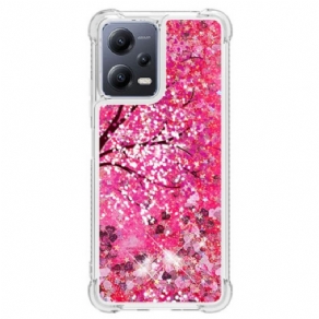 Cover Xiaomi Redmi Note 12 5G Glitter Træ