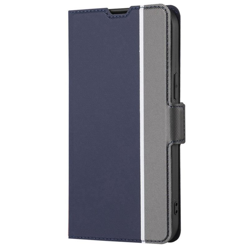 Flip Cover Xiaomi Redmi Note 12 5G Ultra Fin Bicolor