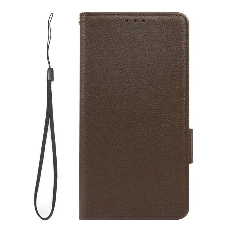 Flip Cover Xiaomi Redmi Note 12 5G Ultra Fin Litchi Stil