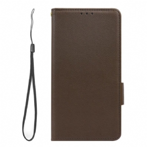 Flip Cover Xiaomi Redmi Note 12 5G Ultra Fin Litchi Stil