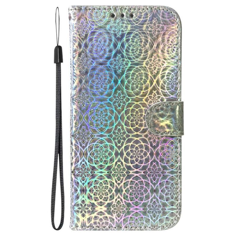 Læder Cover Xiaomi Redmi Note 12 5G Disco-stil