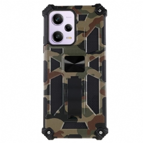 Mobilcover Xiaomi Redmi Note 12 5G Camouflage Aftagelig Støtte