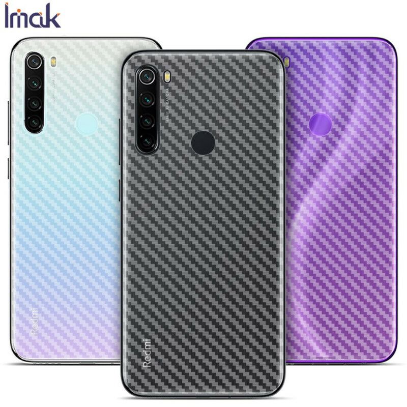 Bagbeskyttelsesfilm Til Xiaomi Redmi Note 8 Carbon Imak