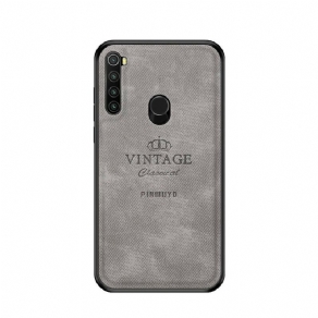 Cover Xiaomi Redmi Note 8 Æderlig Vintage Pinwuyo