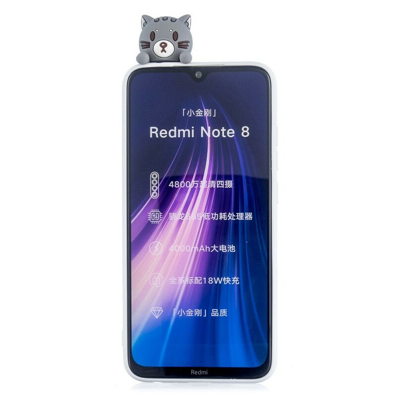 Cover Xiaomi Redmi Note 8 Charmerende Pussy 3d