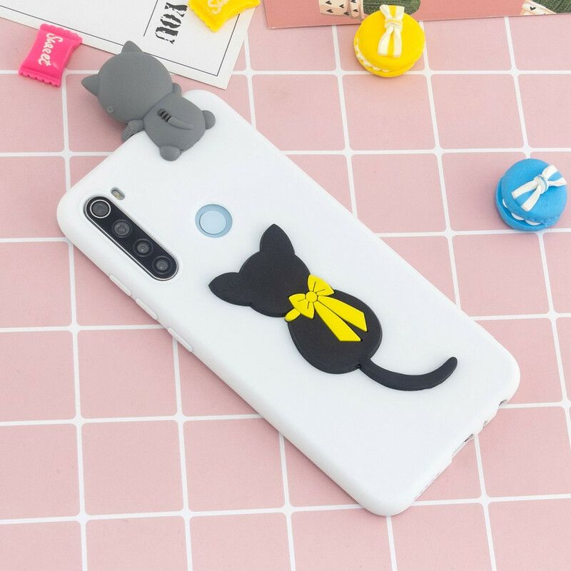 Cover Xiaomi Redmi Note 8 Charmerende Pussy 3d