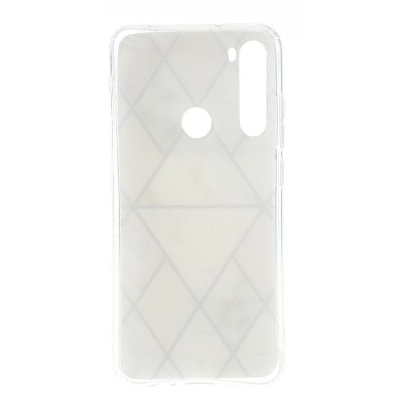 Cover Xiaomi Redmi Note 8 Farvet Geometrisk Marmor