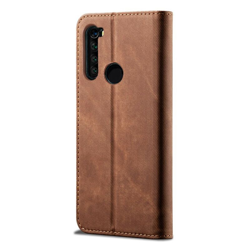 Cover Xiaomi Redmi Note 8 Flip Cover Denimstof