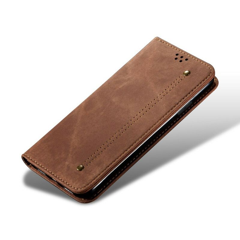 Cover Xiaomi Redmi Note 8 Flip Cover Denimstof