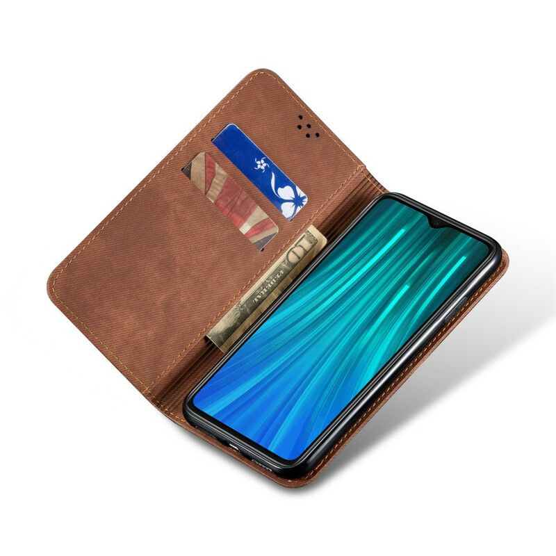 Cover Xiaomi Redmi Note 8 Flip Cover Denimstof