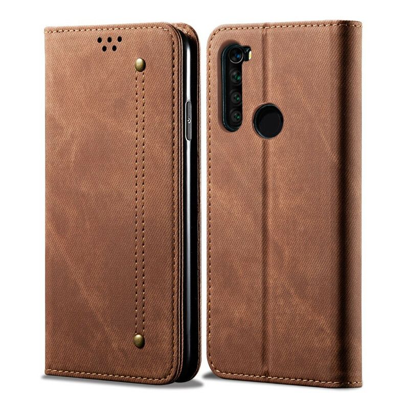 Cover Xiaomi Redmi Note 8 Flip Cover Denimstof