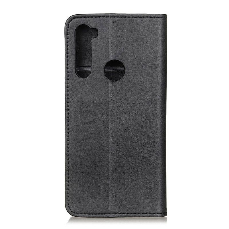 Cover Xiaomi Redmi Note 8 Flip Cover Klassisk Split Læder