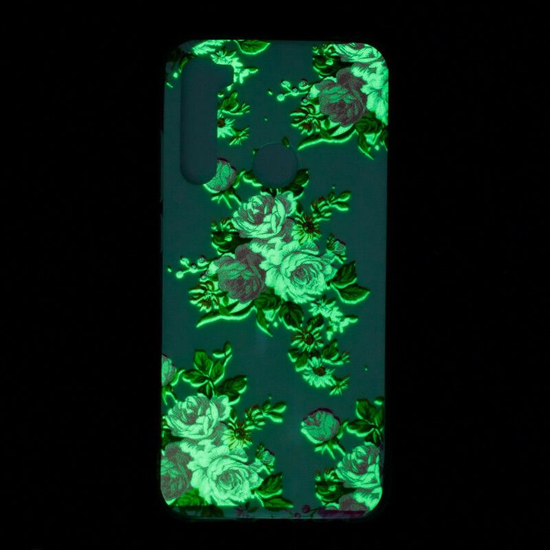 Cover Xiaomi Redmi Note 8 Fluorescerende Frihedsblomster