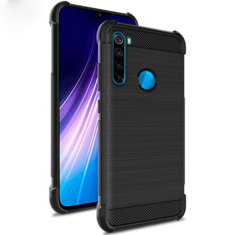 Cover Xiaomi Redmi Note 8 Imak Børstet Kulfiber